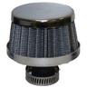 View Item 12mm Silver Motorcycle Crankcase / Mini Moto / Pit Bike Air Breather Filter